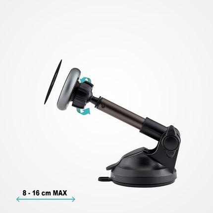 SBS MagSafe telescopic smartphone car holder - black – image 4