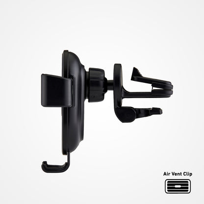 SBS Car holder for a smartphone with a 10W inductive charger - black – image 5