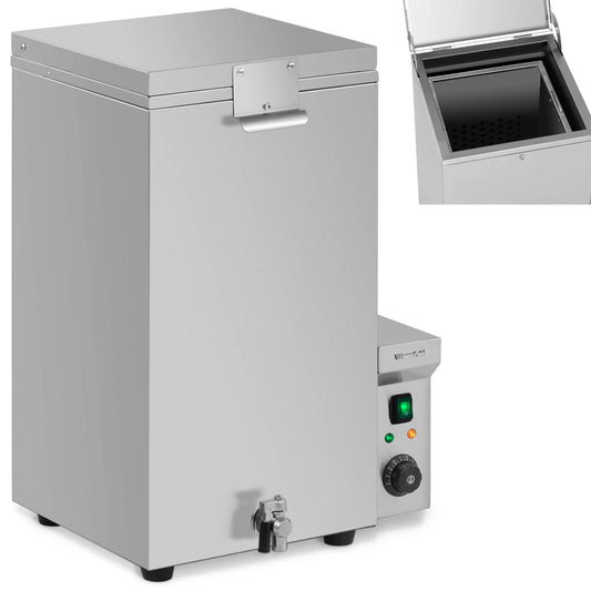 WIESENFIELD Scalding machine for poultry, chickens, turkeys, ducks, up to 5 pieces, 70 l, 1.8 kW