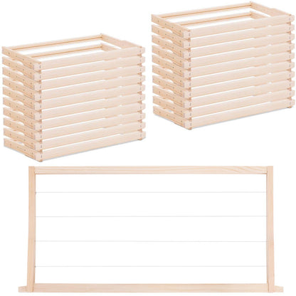 WIESENFIELD Box for Langstroth beehive striped pine barbed 232 mm - 20 pieces