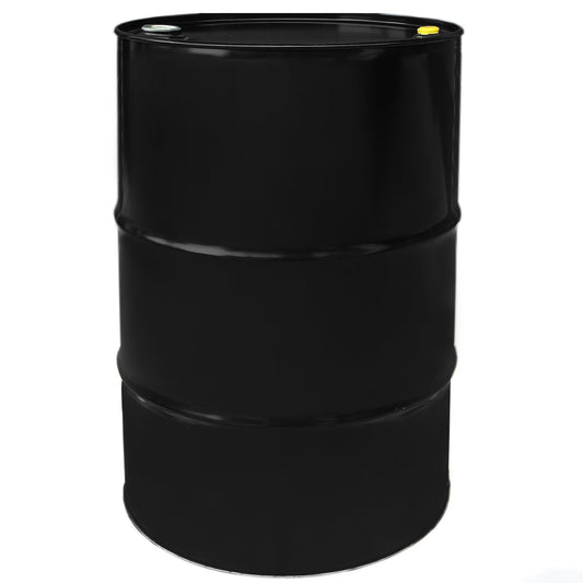 Beczkopol Steel metal barrel TH 216.5L with grooves, 3/4 and 2 caps in the lid - BLACK MIX