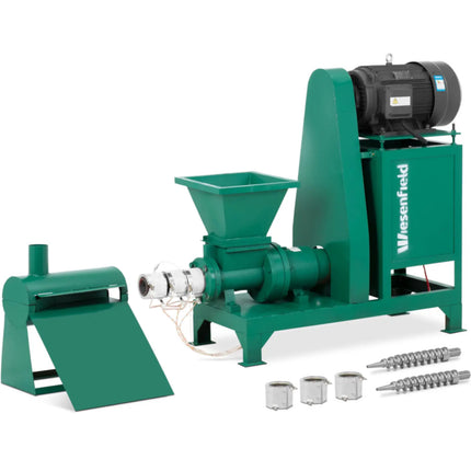 Briquetting machine for production of briquettes from chip sawdust 300 kg/h 21 kW