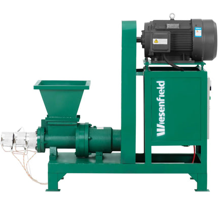 Briquetting machine for production of briquettes from chip sawdust 300 kg/h 21 kW