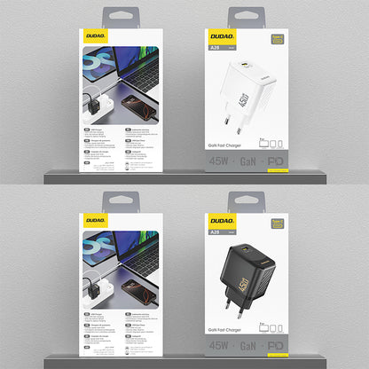 DUDAO A28 GaN USB-C 45W wall charger - white – image 4