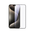 JOYROOM 2.5D HD Dustproof Tempered Glass with Black Frame for iPhone 15 Plus/16 Plus