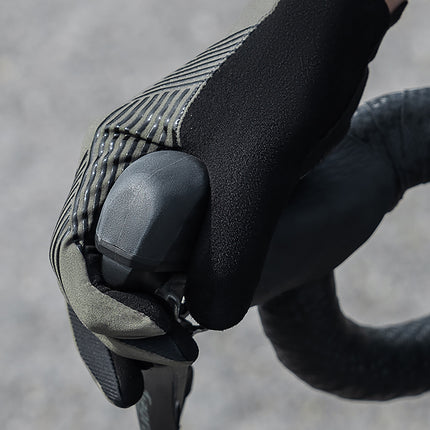 ROCKBROS Full shock-absorbing cycling gloves, size L - green – image 11