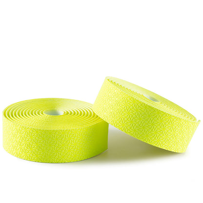 ROCKBROS Embossed EVA bicycle handlebar tape - yellow