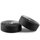 ROCKBROS Perforated silicone bicycle handlebar tape - black