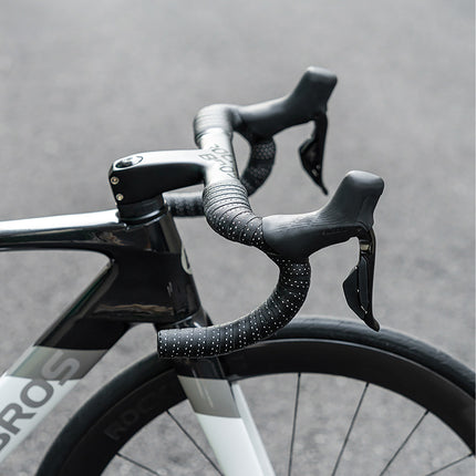 ROCKBROS Velor pattern PU bicycle handlebar tape - gray – image 6