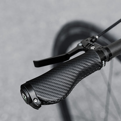 ROCKBROS Grips, twisted ergonomic anti-slip bicycle grips - black – image 2