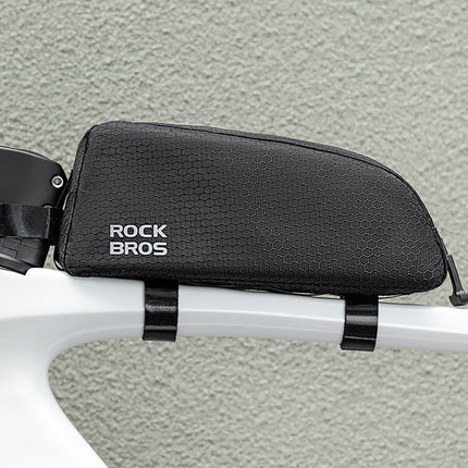 ROCKBROS Bicycle bag attached to the frame 0.9l - black – image 10