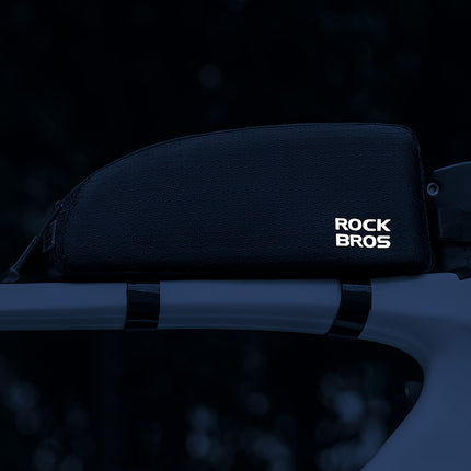 ROCKBROS Bicycle bag attached to the frame 0.9l - black – image 9