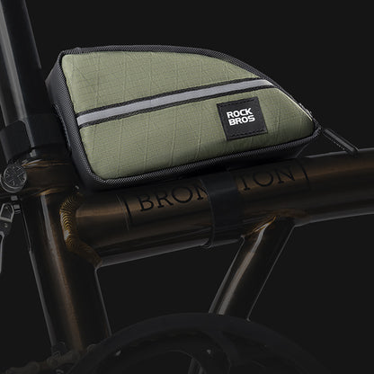 ROCKBROS Triangular bicycle bag for frame 0.8l - black – image 2