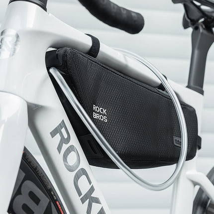 ROCKBROS Bicycle pannier bag attached to the frame 2.9l - black – image 6