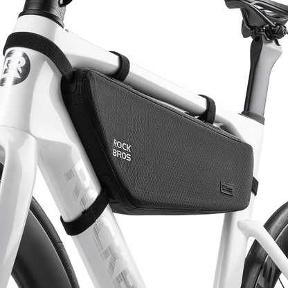 ROCKBROS Bicycle pannier bag attached to the frame 2.9l - black – image 9