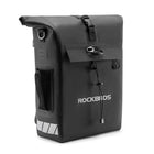 ROCKBROS Waterproof bicycle bag with backpack function with helmet hook, 18 liters - black