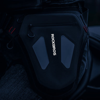 ROCKBROS Motorcycle bag, leg bag, thigh belt, shoulder - black – image 7