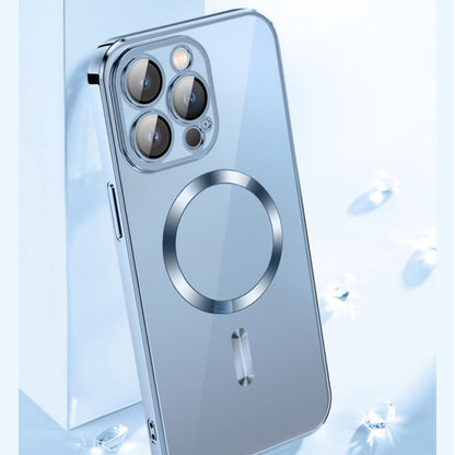 WOZINSKY Case cover for Samsung Galaxy S24 FE Electroplated Magsafe - silver – image 5