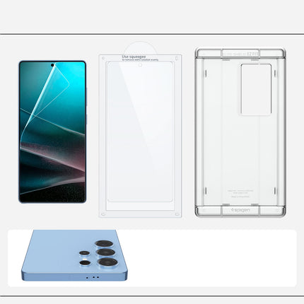 SPIGEN Hybrid glass for Samsung Galaxy S25 Ultra Elite Shield EZ FIT - transparent – image 6