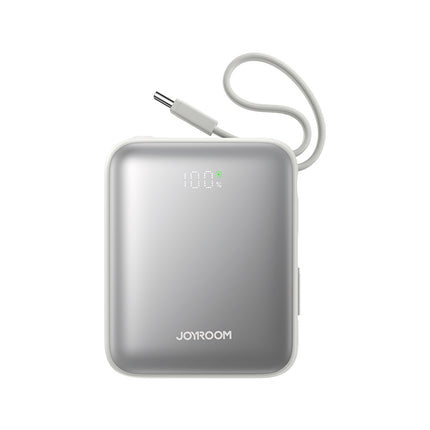 JOYROOM Powerbank 10000mAh 22.5W with built-in USB-C Lightning cables - white – image 2