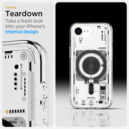 SPIGEN Case for iPhone 16e Neo One Ultra Hybrid MagSafe - transparent – image 11