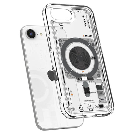 SPIGEN Case for iPhone 16e Neo One Ultra Hybrid MagSafe - transparent – image 6