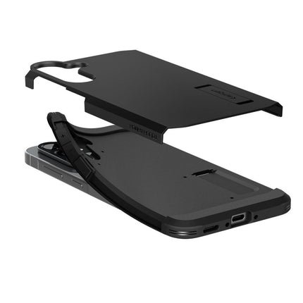 SPIGEN Back case for Samsung Galaxy A56 5G with Tough Armor stand - black – image 9
