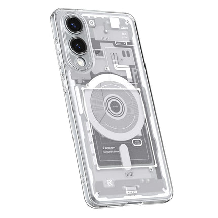SPIGEN Case for Samsung Galaxy S25 Edge with Ultra Hybrid Mag print with MagSafe - white – image 7