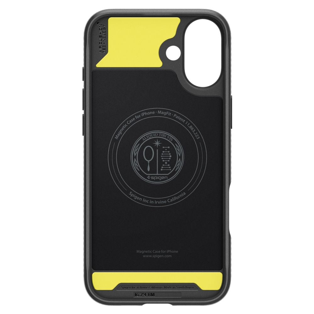 SPIGEN Rugged Armor MagSafe iPhone 16 back case - black – image 4