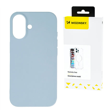 WOZINSKY Silicone case for Samsung Galaxy S25+ Silicone Case - light blue
