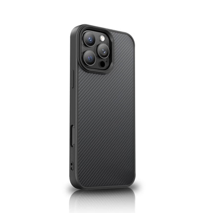 WOZINSKY Protective case for Samsung Galaxy S25+ Carbon Fiber Case with MagSafe - black – image 2