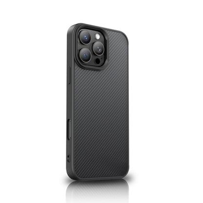 WOZINSKY Protective case for Samsung Galaxy S25+ Carbon Fiber Case with MagSafe - black – image 2