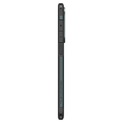 SPIGEN Case for Samsung Galaxy S25 Edge Tough Armor MagSafe - green and black – image 4