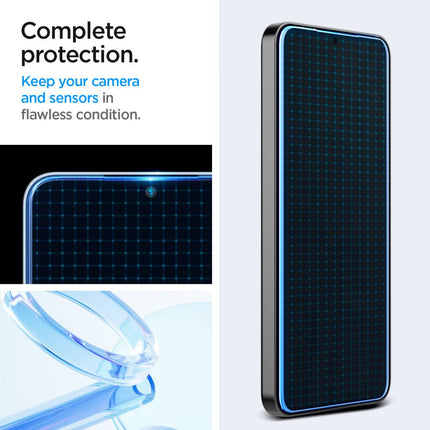 SPIGEN Tempered glass for Samsung Galaxy S24+ Glas.tR EZ Fit - 2 pcs. – image 10
