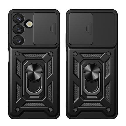 HURTEL Armored Case with Camera Protector Stand for Realme GT 7 Pro 5G Hybrid Armor Camshield - Black – image 5