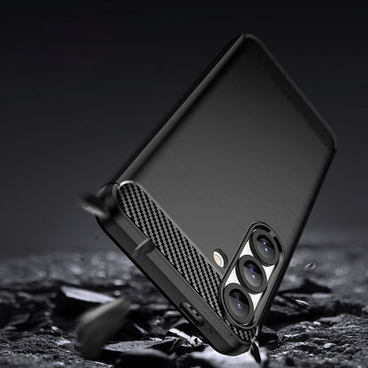HURTEL Flexible silicone case for Xiaomi Redmi Turbo 4 / Xiaomi Poco X7 Pro Carbon Case - black – image 4
