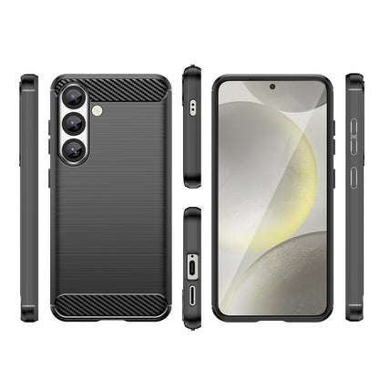 HURTEL Flexible silicone case for Xiaomi Poco F7 Ultra Carbon Case - black – image 3