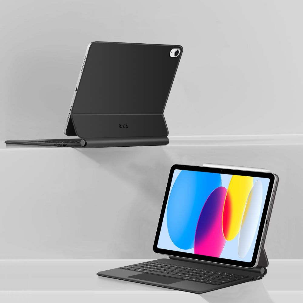 Tech-Protect Case with keyboard for iPad 10.9'' 2022 / iPad 11'' 2025 Smartcase Magnetic - black – image 6