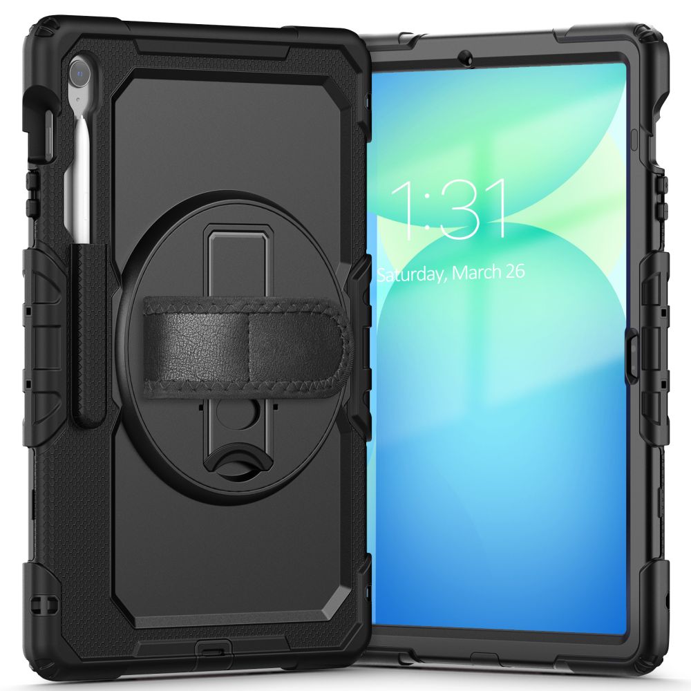 Tech-Protect Case cover for Samsung Galaxy Tab S10 FE+ Solid - black