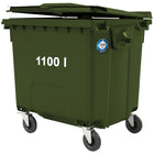 GSG24 Container for municipal waste PZH EN 840-2 DIN 1100L - green