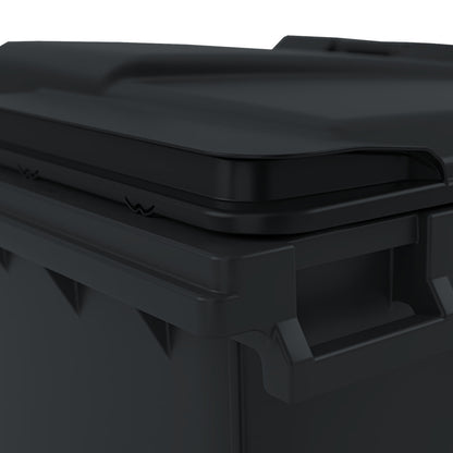 GSG24 Container for municipal waste PZH EN 840-2 DIN 1100L - black – image 2