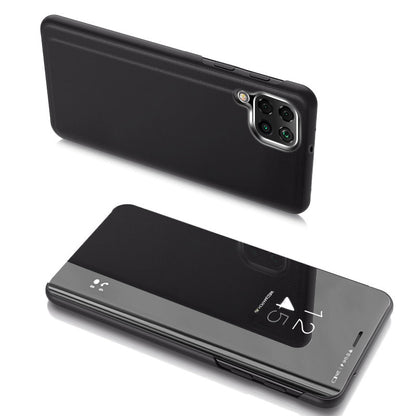 HURTEL Flip case for Samsung Galaxy A22 4G Clear View Case - black