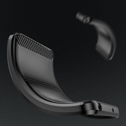 HURTEL Flexible gel back cover for iPhone 14 Plus Carbon Case - black – image 4