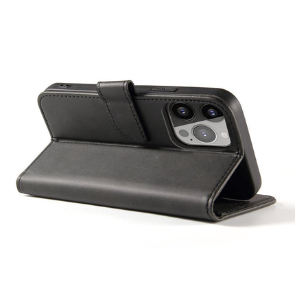 HURTEL Case cover with flap, wallet stand, for Samsung Galaxy S23+ Magnet Case - black – image 3