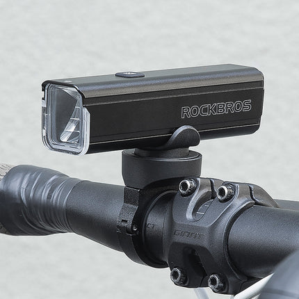 ROCKBROS Front bicycle light 1000 lm with USB-C - USB-A cable - black – image 7