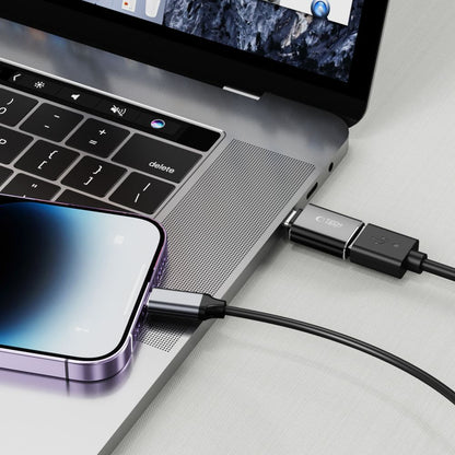 Tech-Protect USB-C (male) - USB-A (female) OTG adapter - black – image 2