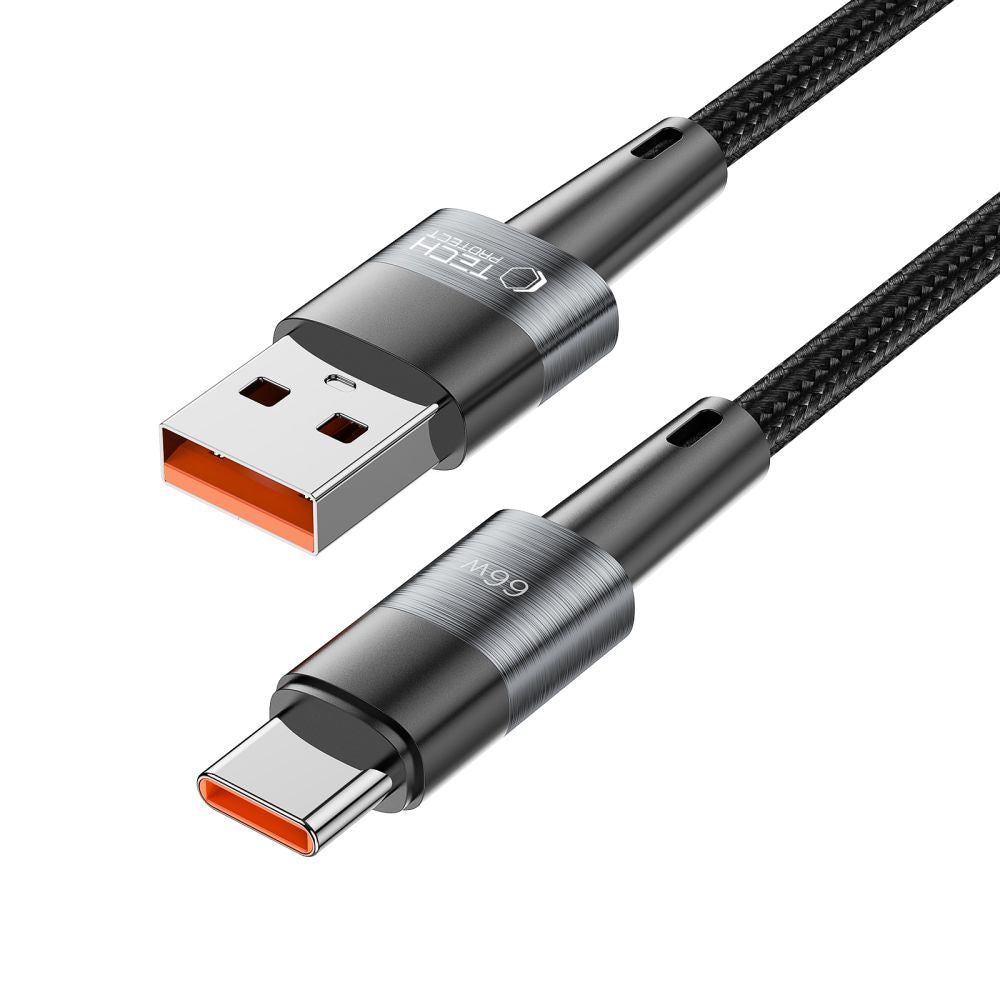 Tech-Protect USB-C - USB-C cable 66W 6A 2m - gray – image 4