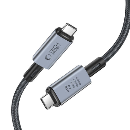 Tech-Protect Fast USB-C 4.0 PD cable 240W 8K 40Gbps 1m - gray – image 3