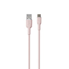 PURO USB-A - USB-C cable 1.5m - pink