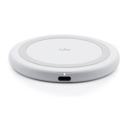 PURO Wireless charger for Android iPhone smartphones 15W - white – image 4